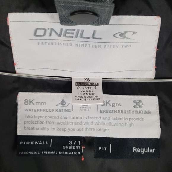 O'NEILL | 3in1 shell & fleece snow ski snowboard jacket - Picture 9 of 11